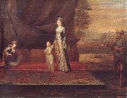Jean-Baptiste Van Mour Portrait of Lady Montagu China oil painting reproduction